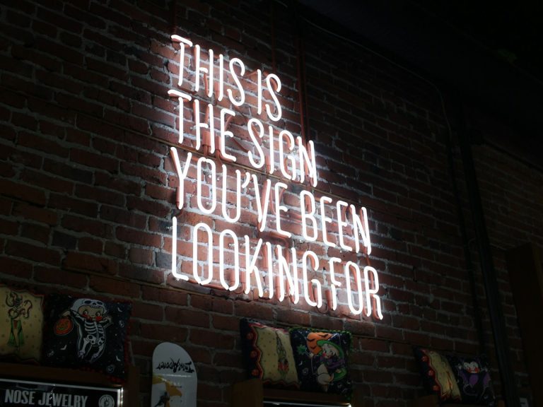 This is the sign you've been looking for